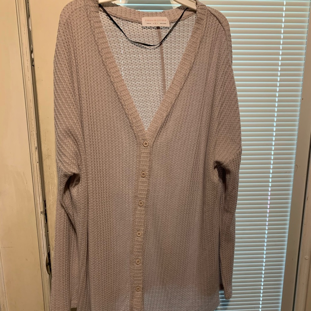 Gray Cardigan